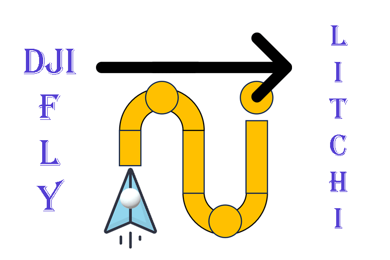 DJI Fly to Litchi Banner